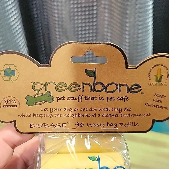 Biobase 96 Pack Pet Waste Bag Refills - Yellow, Blue, Orange, Green - Picture 2 of 2